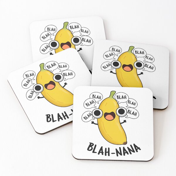 Artikelvorschau, Blah-Nana Lustiges Bananen-Wortspiel entworfen und verkauft von punnybone.