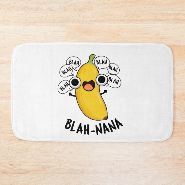 Item preview, Blah-nana Funny Banana Pun  designed and sold by punnybone.