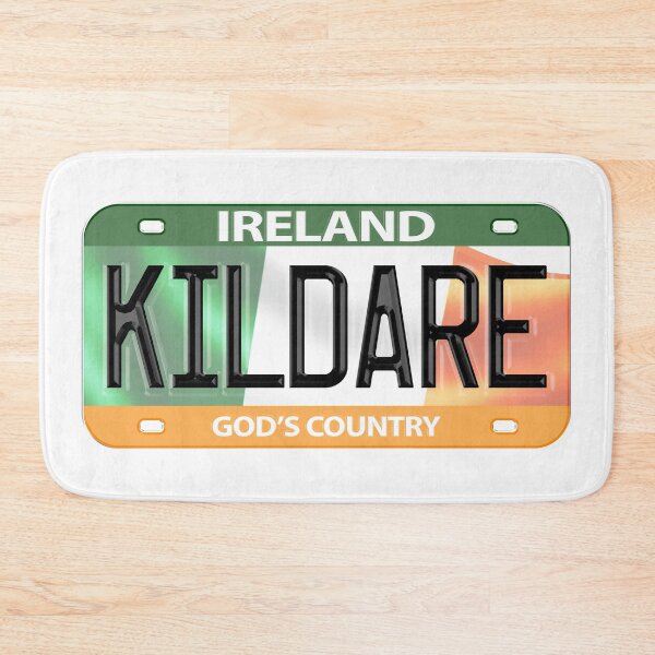 Item preview, Kildare Ireland Irish USA Canada License Plate designed and sold by REAL IRISH GIFTS.