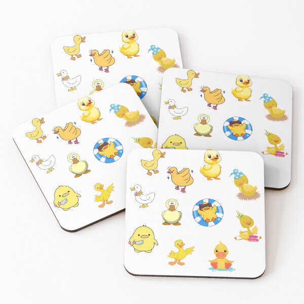 Item preview, Cute ducks pack sticker designed and sold by browide.