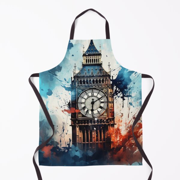 Item preview, Big Ben in a Whirl of Colors designed and sold by Gravitylessarts.