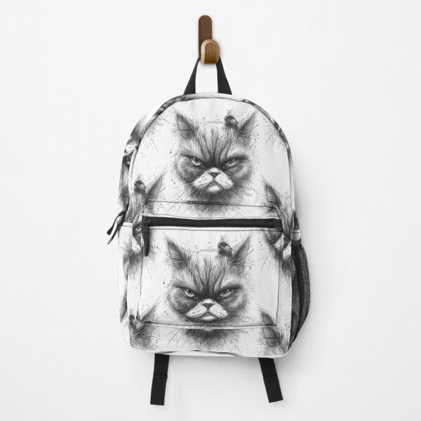 Item preview, Annoyed Cat in a Canary Hat: Minimalistic Expression designed and sold by Piotrek0001.
