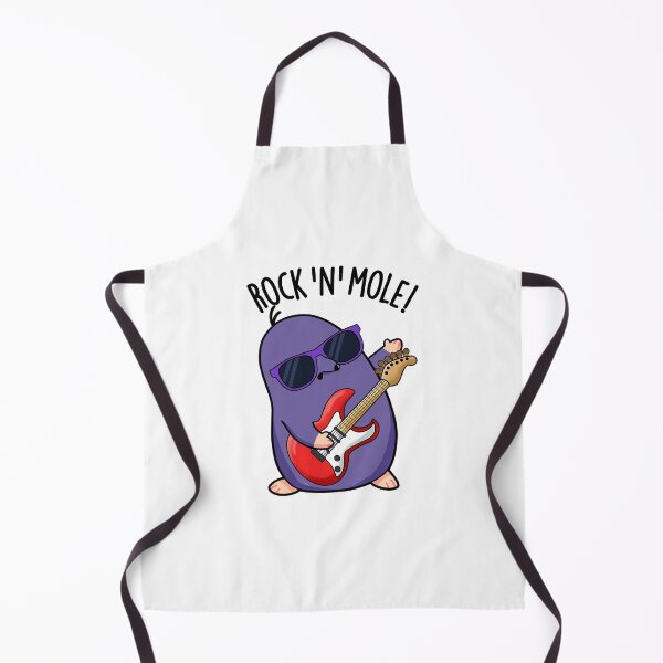 Item preview, Rock N Mole Funny Animal Pun designed and sold by punnybone.