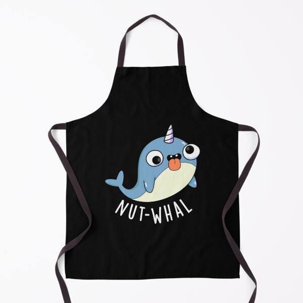 Item preview, Nut-whal Funny Narwhal Pun (Dark BG) designed and sold by punnybone.