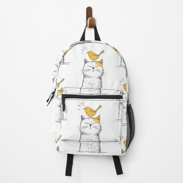 Item preview, Annoyed Cat in a Canary Hat: Minimalistic Expression designed and sold by Piotrek0001.
