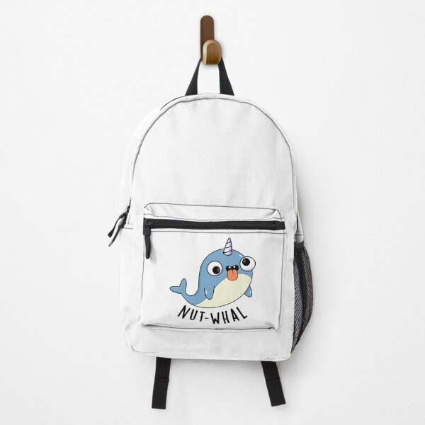 Item preview, Nut-whal Funny Narwhal Pun designed and sold by punnybone.