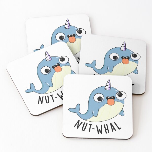 Item preview, Nut-whal Funny Narwhal Pun  designed and sold by punnybone.