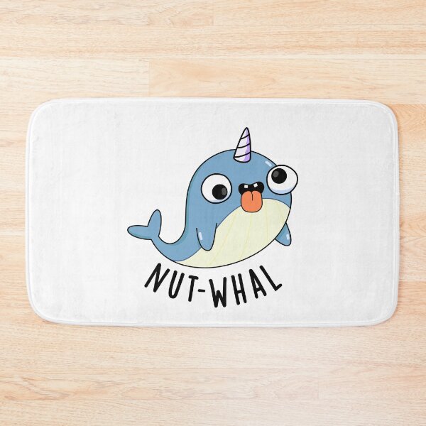 Item preview, Nut-whal Funny Narwhal Pun  designed and sold by punnybone.