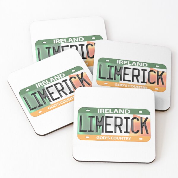 Item preview, Limerick Ireland Irish USA Canada License Plate designed and sold by REAL IRISH GIFTS.