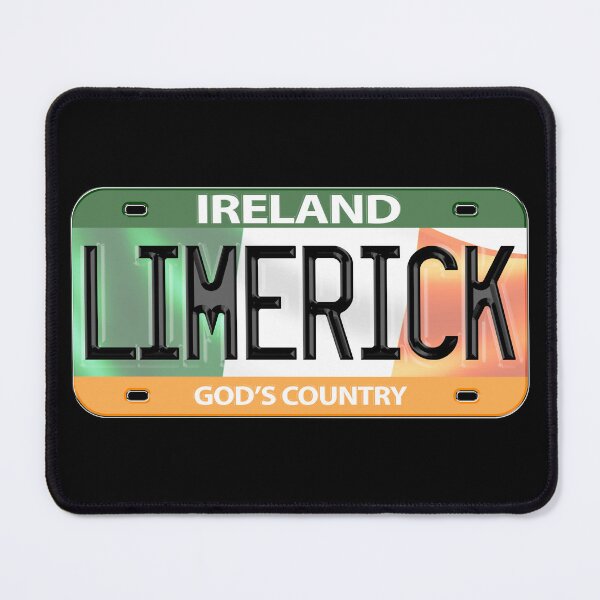 Item preview, Limerick Ireland Irish USA Canada License Plate designed and sold by REAL IRISH GIFTS.