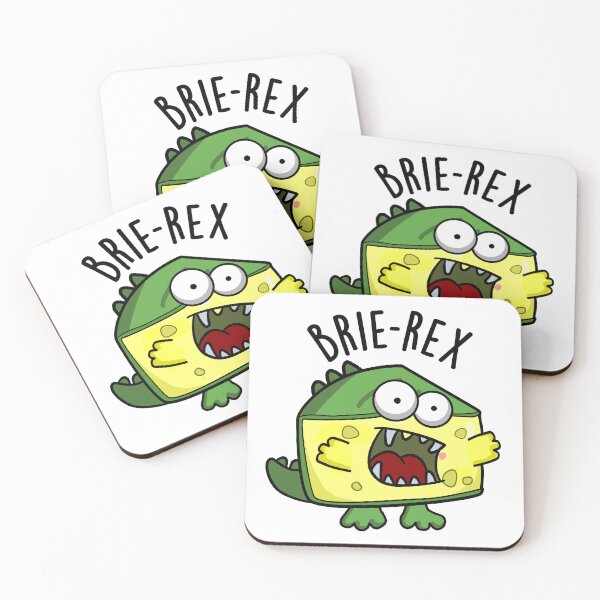 Item preview, Brie-rex Funny Cheese Pun  designed and sold by punnybone.