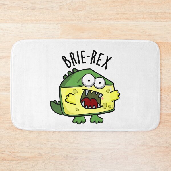 Item preview, Brie-rex Funny Cheese Pun  designed and sold by punnybone.