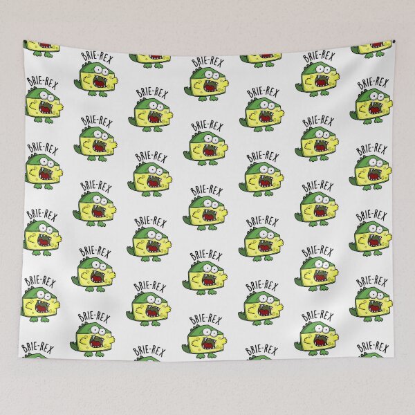 Item preview, Brie-rex Funny Cheese Pun  designed and sold by punnybone.