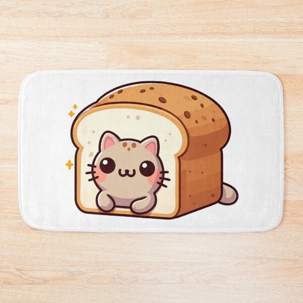 Item preview, Cat Stuck In A Loaf Of Bread designed and sold by SweetDoodleBug.