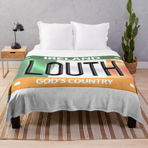 Item preview, Louth Ireland Irish USA Canada License Plate designed and sold by REAL IRISH GIFTS.