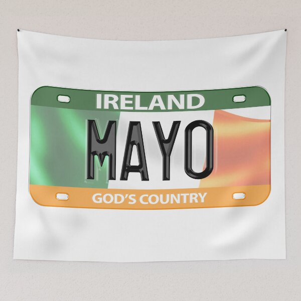 Item preview, Mayo Ireland Irish USA Canada License Plate designed and sold by REAL IRISH GIFTS.