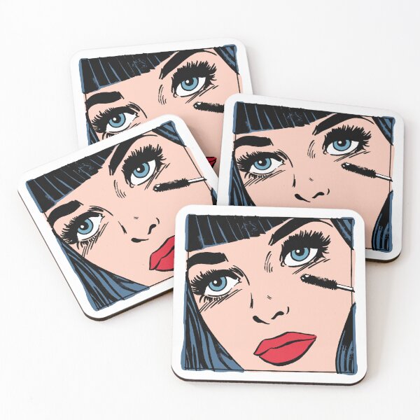 Item preview, Pop Art Girl - Liz - Cutlooseart Illustration By Peter Taylor Ward designed and sold by cutlooseart.