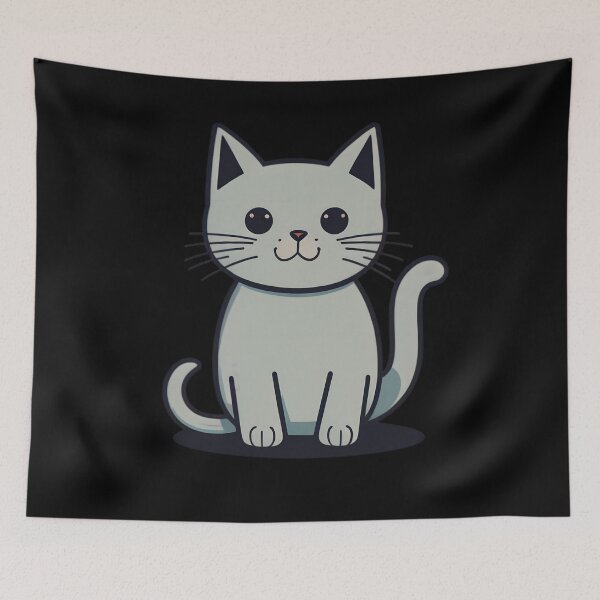 Item preview, lovely cat designed and sold by cuatrilenio.