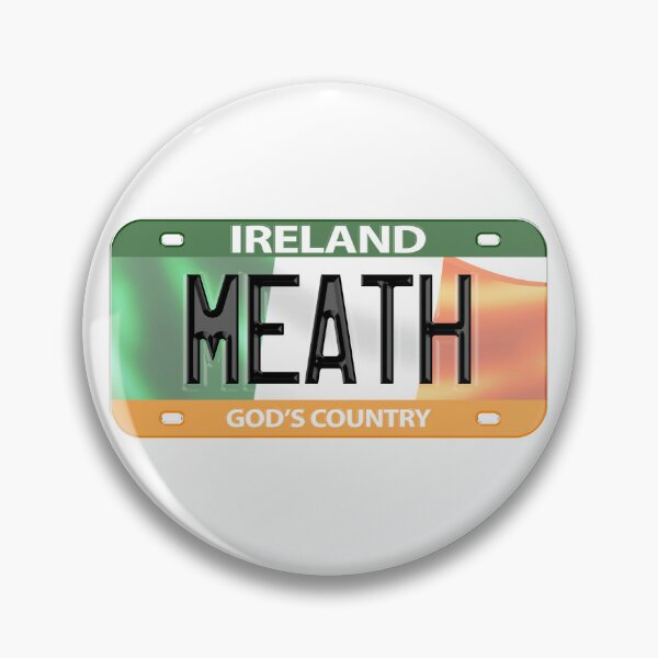 Item preview, Meath Ireland Irish USA Canada License Plate designed and sold by REAL IRISH GIFTS.