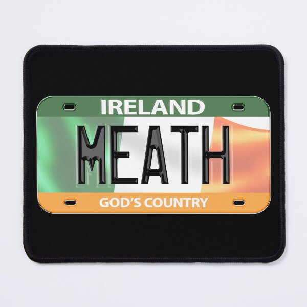 Item preview, Meath Ireland Irish USA Canada License Plate designed and sold by REAL IRISH GIFTS.