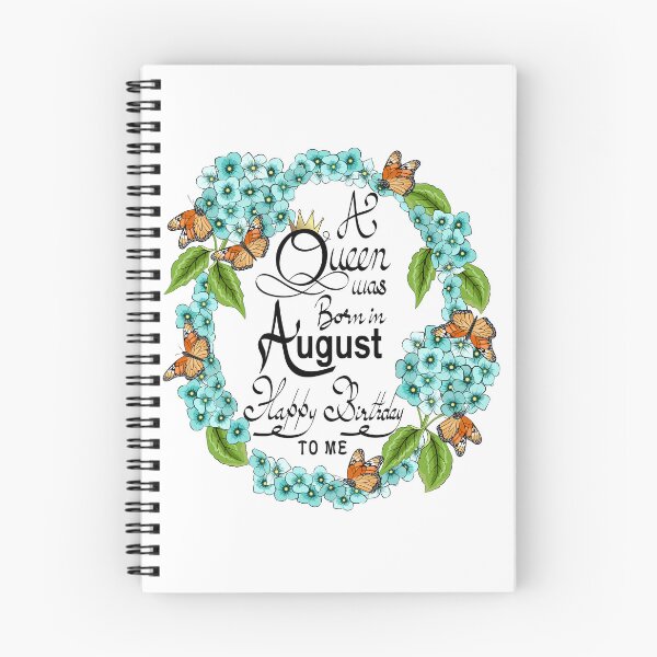 Item preview, A Queen Was Born In August Happy Birthday To You designed and sold by Ayesha Saleem.