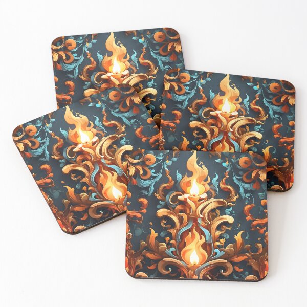 Artikelvorschau, Barocke Flamme: Rokoko-Flammen-Eleganz entworfen und verkauft von WAUZ.