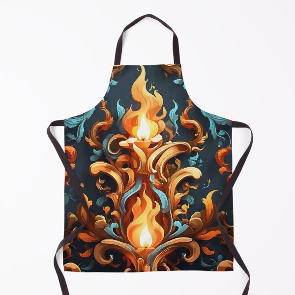 Artikelvorschau, Barocke Flamme: Rokoko-Flammen-Eleganz entworfen und verkauft von WAUZ.