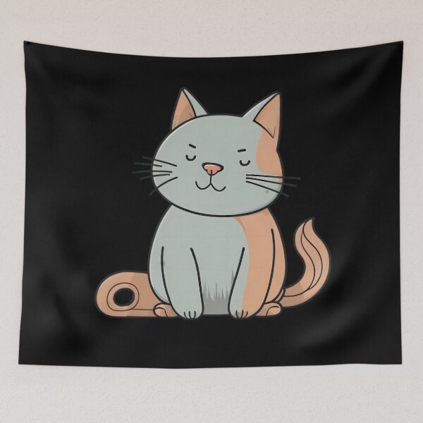 Item preview, lovely cat designed and sold by cuatrilenio.