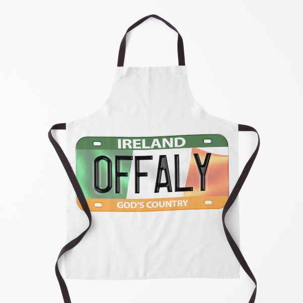Item preview, Offaly Ireland Irish USA Canada License Plate designed and sold by REAL IRISH GIFTS.