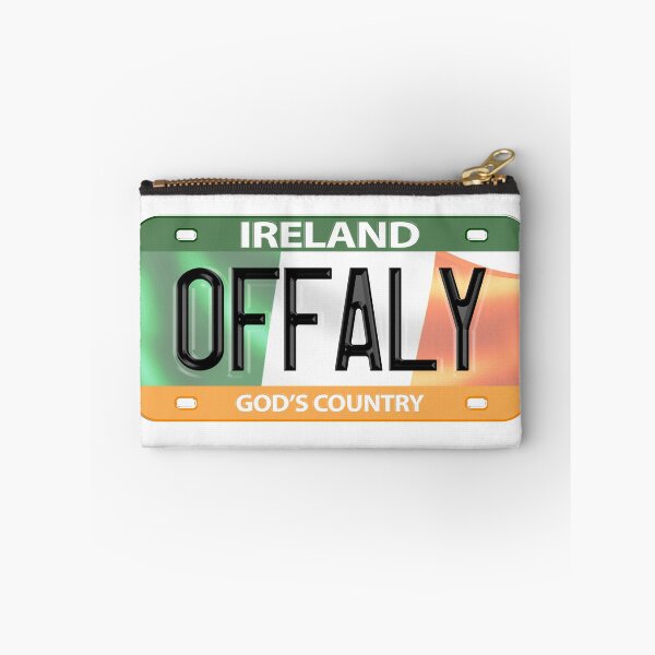 Item preview, Offaly Ireland Irish USA Canada License Plate designed and sold by REAL IRISH GIFTS.