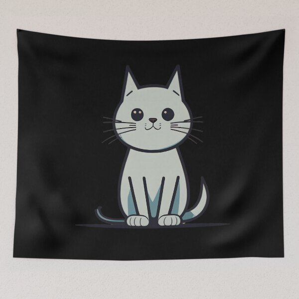 Item preview, lovely cat designed and sold by cuatrilenio.
