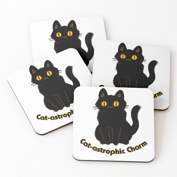 Item preview, Cat-astrophic Charm  designed and sold by DonGeneral.