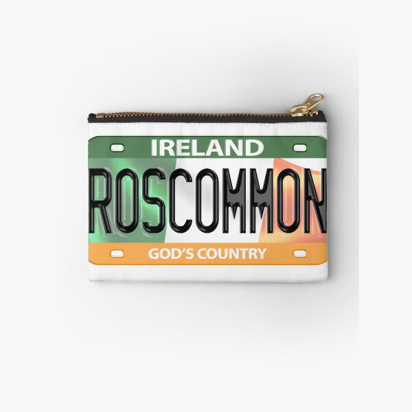 Item preview, Roscommon Ireland Irish USA Canada License Plate designed and sold by REAL IRISH GIFTS.