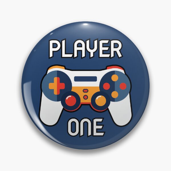 Item preview, Player One and Retro Controller designed and sold by GamerGetup.