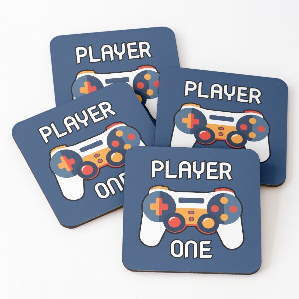 Item preview, Player One and Retro Controller designed and sold by GamerGetup.