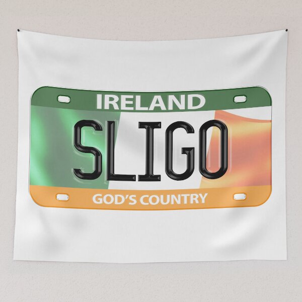 Item preview, Sligo Ireland Irish USA Canada License Plate designed and sold by REAL IRISH GIFTS.