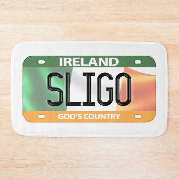 Item preview, Sligo Ireland Irish USA Canada License Plate designed and sold by REAL IRISH GIFTS.