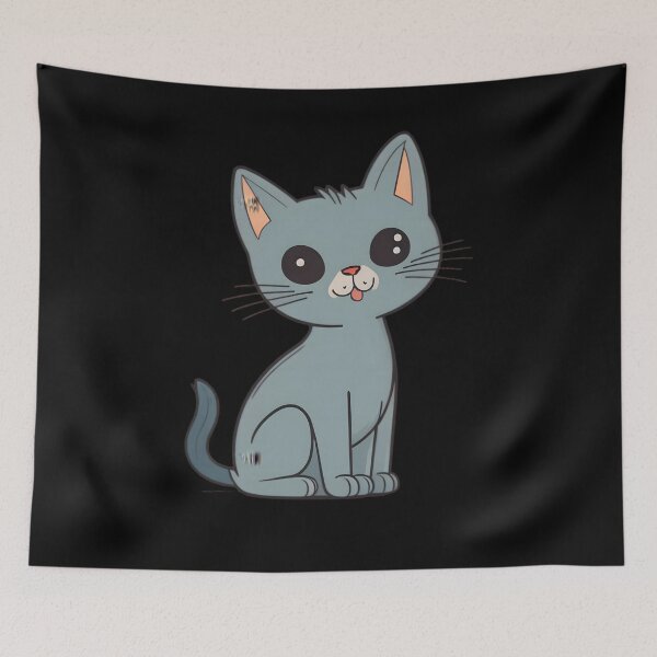 Item preview, lovely cat designed and sold by cuatrilenio.