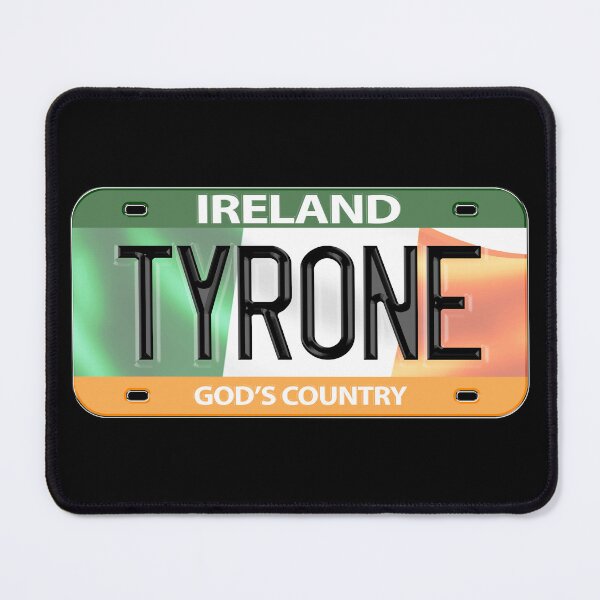 Item preview, Tyrone Ireland Irish USA Canada License Plate designed and sold by REAL IRISH GIFTS.