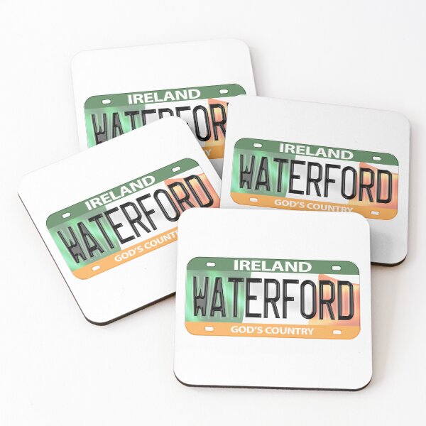 Item preview, Waterford Ireland Irish USA Canada License Plate designed and sold by REAL IRISH GIFTS.
