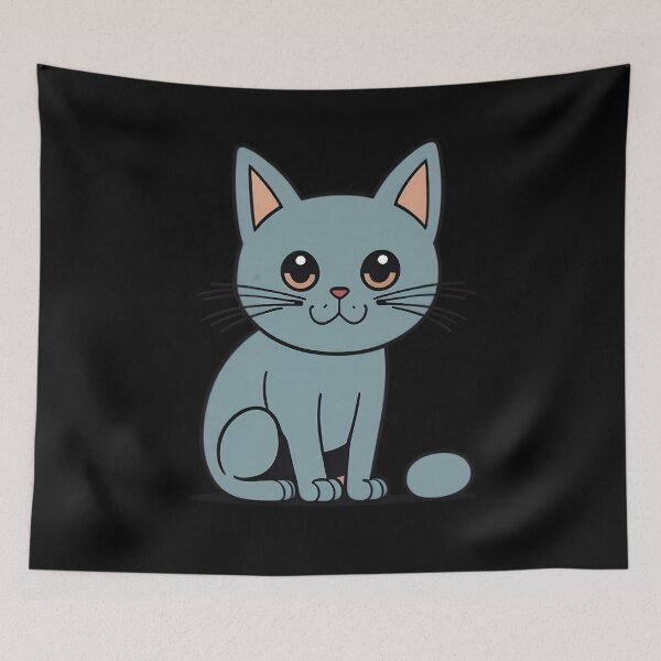 Item preview, lovely cat designed and sold by cuatrilenio.