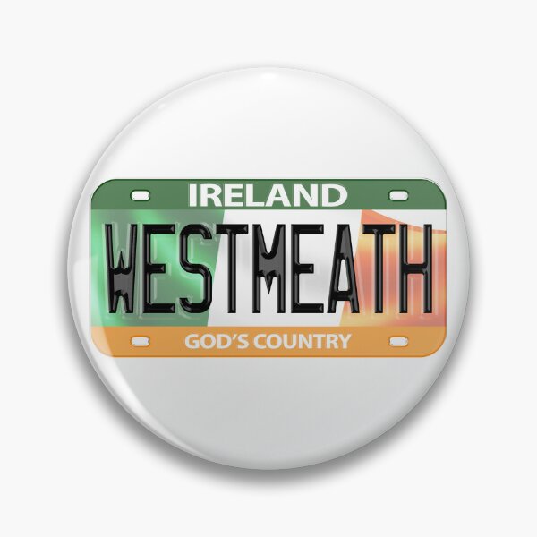 Item preview, Westmeath Ireland Irish USA Canada License Plate designed and sold by REAL IRISH GIFTS.