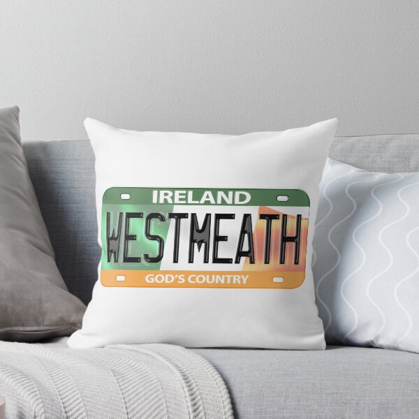 Item preview, Westmeath Ireland Irish USA Canada License Plate designed and sold by REAL IRISH GIFTS.
