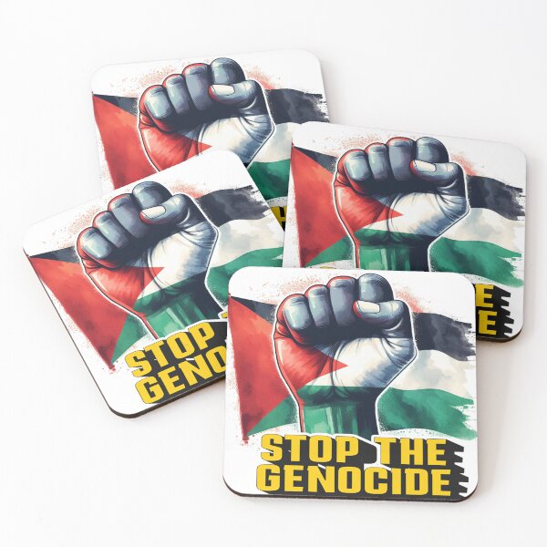 Item preview, Stop The Genocide- Palestine Flag designed and sold by clintang.