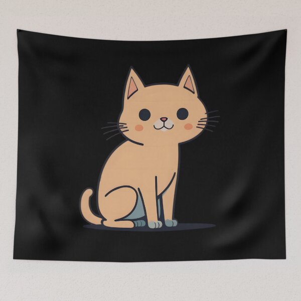 Item preview, lovely cat designed and sold by cuatrilenio.