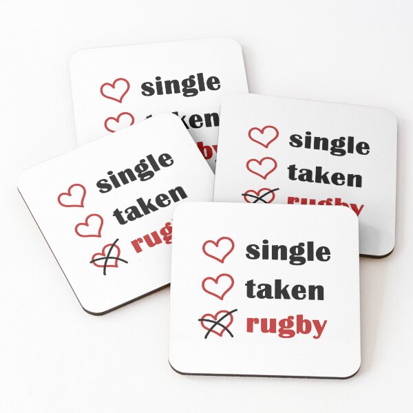 Item preview, Single Taken Rugby designed and sold by EmeraldeaArt.