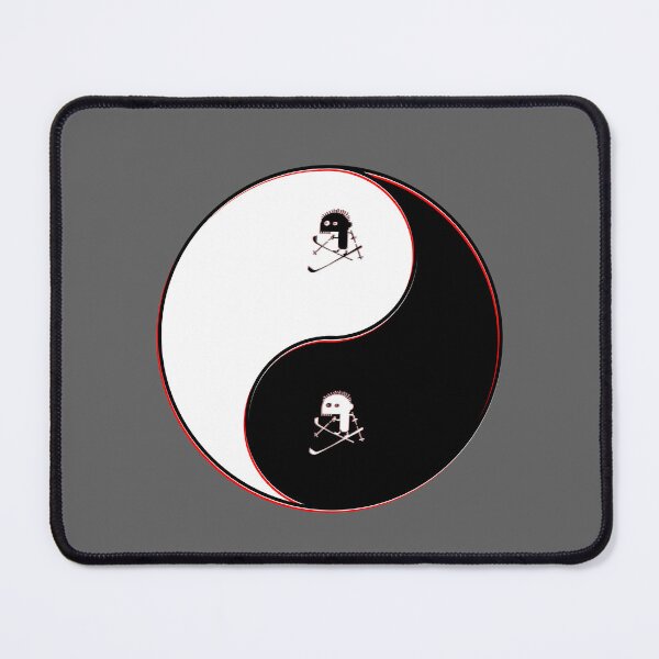 Item preview,  yin yang balance harmony eastern philosophy skiing skier designed and sold by 4rpixs.