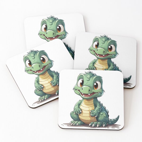 Item preview, Green Alligator  Sitting On Ground  designed and sold by Mohammed Sohail Khan.