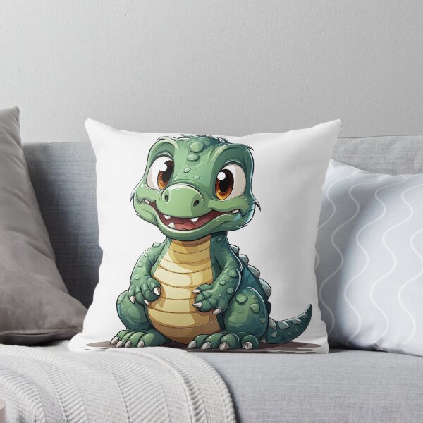 Item preview, Green Alligator  Sitting On Ground  designed and sold by Mohammed Sohail Khan.