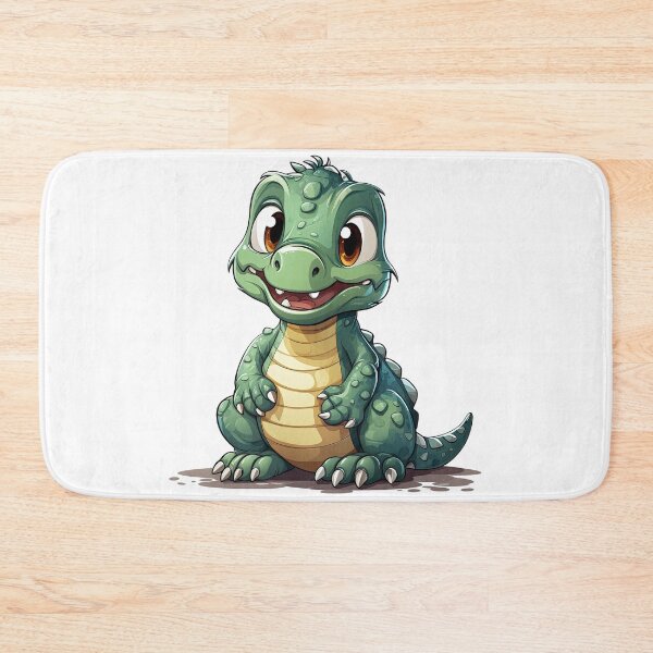 Item preview, Green Alligator  Sitting On Ground  designed and sold by Mohammed Sohail Khan.